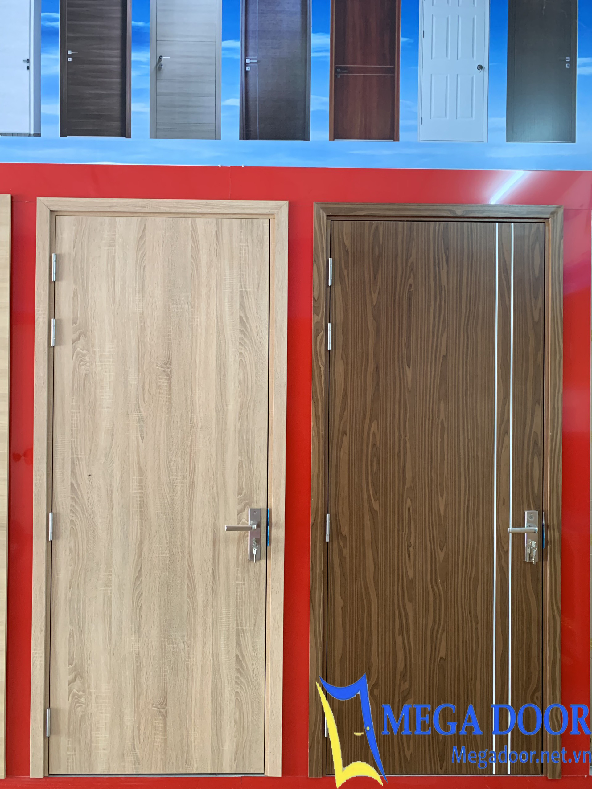 cửa gỗ công nghiệp laminate