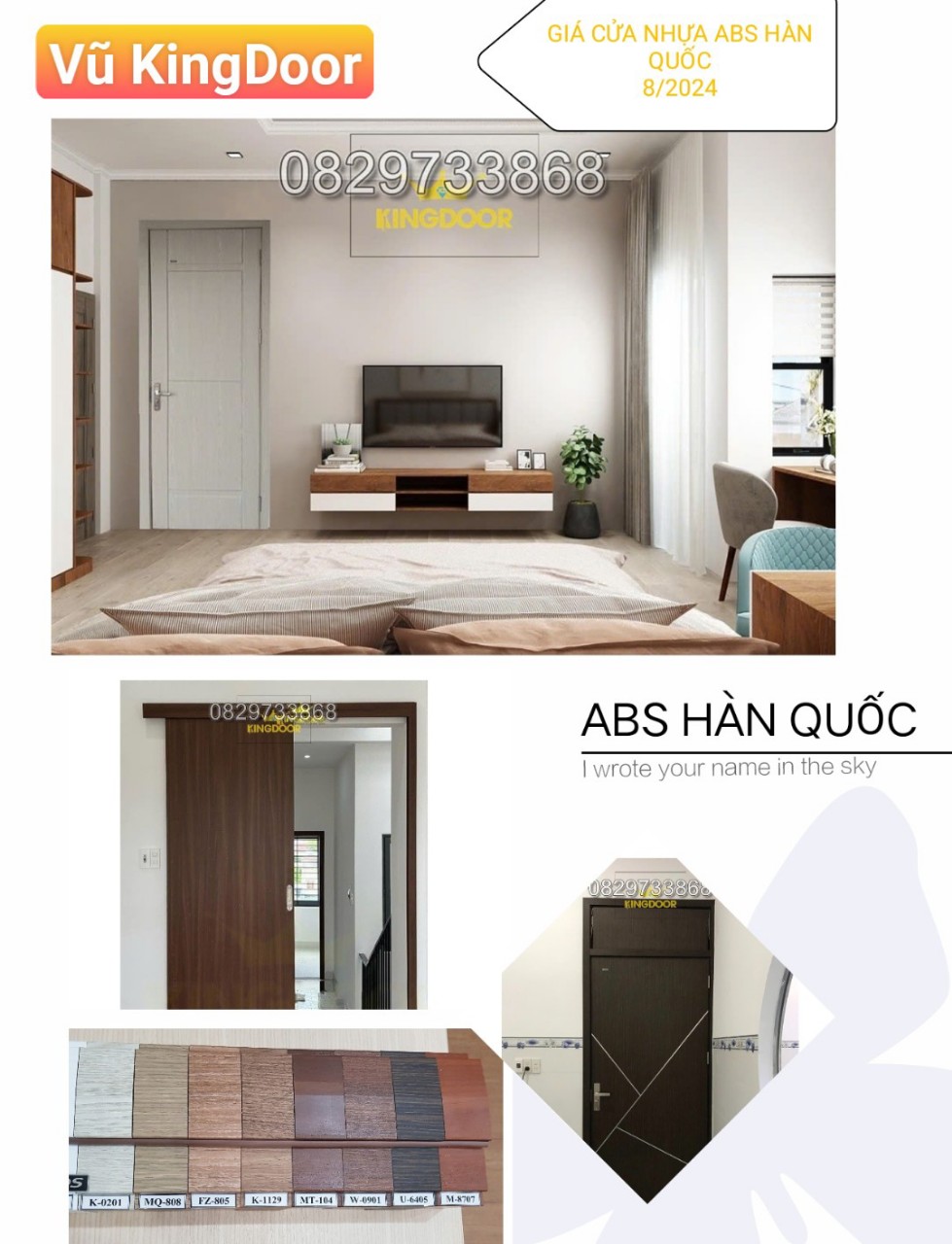 Giá cửa nhựa ABS Hàn Quốc tại Vũng Tàu