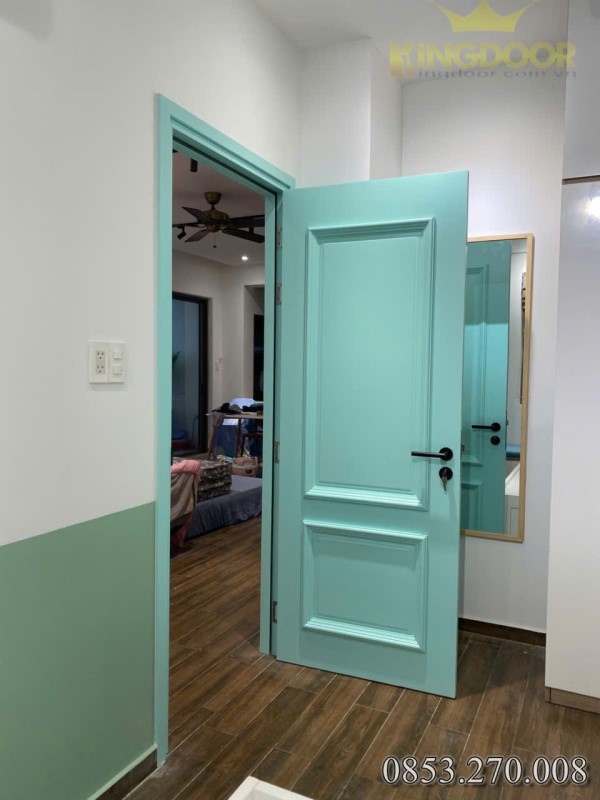 cửa nhựa Composite sơn PU tân cổ điển